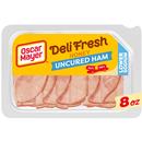 Oscar Mayer Deli Fresh Honey Uncured Ham Sliced Lunch Meat with 27% Lower Sodium