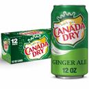 Canada Dry Ginger Ale Soda, 12Pk