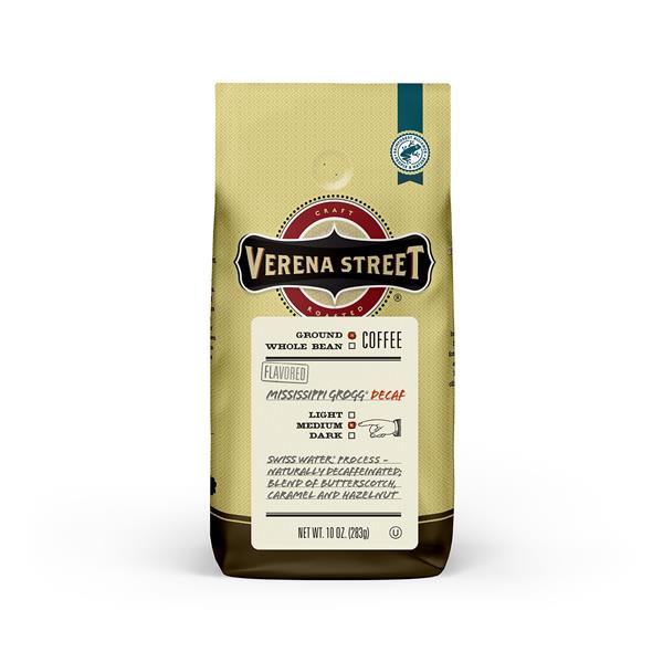 Verena Street Mississippi Grog Decaf Ground Coffee | Hy-Vee Aisles