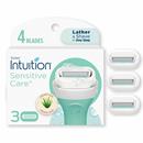 Schick Intuition Sensitive Care With Natural Aloe Women's Refill Razor Blades, 3ct