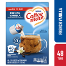 Coffee mate French Vanilla Tubs 48Ct