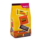 HERSHEY'S and REESE'S Assorted Chocolate Flavored Snack Size, Candy Party Pack