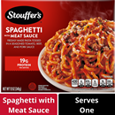 Stouffer's Spaghetti with Meat Sauce Frozen Meal