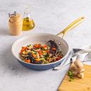Hy-Vee Seasons 10 In. Nonstick Fry Pan in Echo Blue