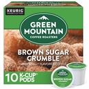 Green Mountain Coffee Roasters Brown Sugar Crumble Keurig Single-Serve K-Cup pods, Medium Roast Coffee, 10 Count