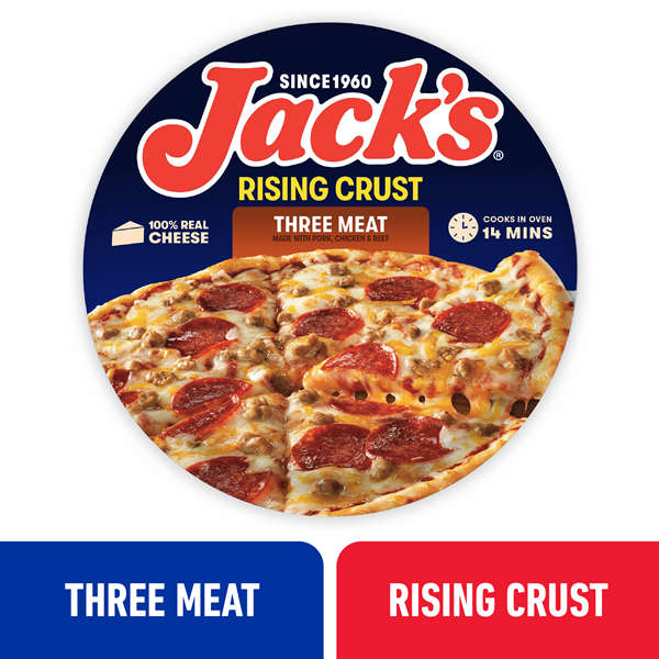 Jack's Rising Crust Three Meat Pizza | Hy-Vee Aisles Online