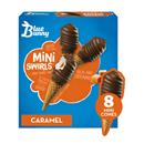 Blue Bunny Mini Swirls Caramel Cones, Frozen Dessert