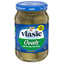 VLASIC Keto Friendly Ovals Hamburger Dill Pickle Chips