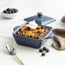 Hy-Vee Seasons Mini Square Baker and Lid in Echo Blue