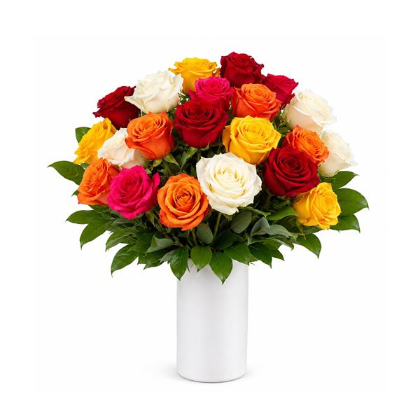 Rosy Passion Premium Flower Arrangement | Hy-Vee Aisles Online