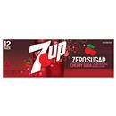 7UP Cherry Zero Sugar Soda 12Pk