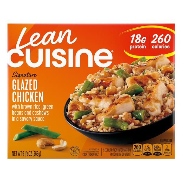 Lean Cuisine Signature Glazed Chicken Frozen Meals, Frozen Lunch