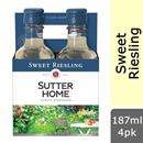 Sutter Home Riesling White Wine, 4Pk