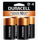 Duracell Coppertop D Alkaline Batteries