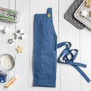 Hy-Vee Seasons Stonewash Apron in Echo Blue