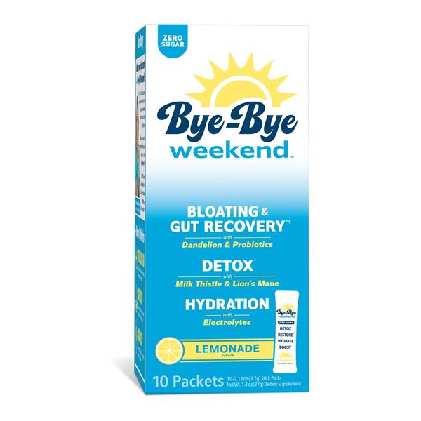 Bye-Bye Weekend Drink Mix - Lemonade, 10-0.13 oz Stick Packs | Hy-Vee ...