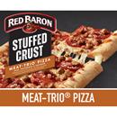Red Baron Frozen Pizza Stuffed Crust Meat Trio