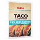 Hy-Vee 25% Less Sodium Taco Seasoning Mix