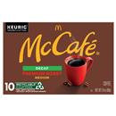 McCafe Premium Roast Decaf Coffee, Single Serve Keurig K-Cup Pods, Decaffeinated 10ct