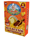 Cousin Willie's Hot Butter Spicy Microwave Popcorn, 6 Pack