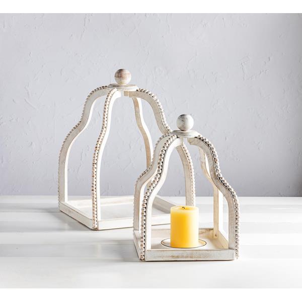 Mud Pie Beaded Lantern - Thumbnail 3
