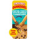 Lunchables Dunkables Pretzel Twists with Peanut Butter Spread & Chocolate Chips Snack Pack
