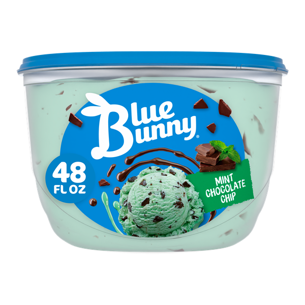 Blue Bunny Premium Mint Chocolate Chip Frozen Dessert | Hy-Vee