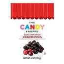 CandyShoppe Dark Chocolate Cranberries