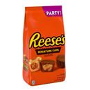 REESE'S Miniatures Milk Chocolate Peanut Butter Cups, Candy Party Pack