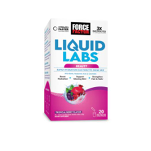 Force Factor Liquid Labs, Beauty, Tropical Berry, 20-0.25 oz Stick Pks ...
