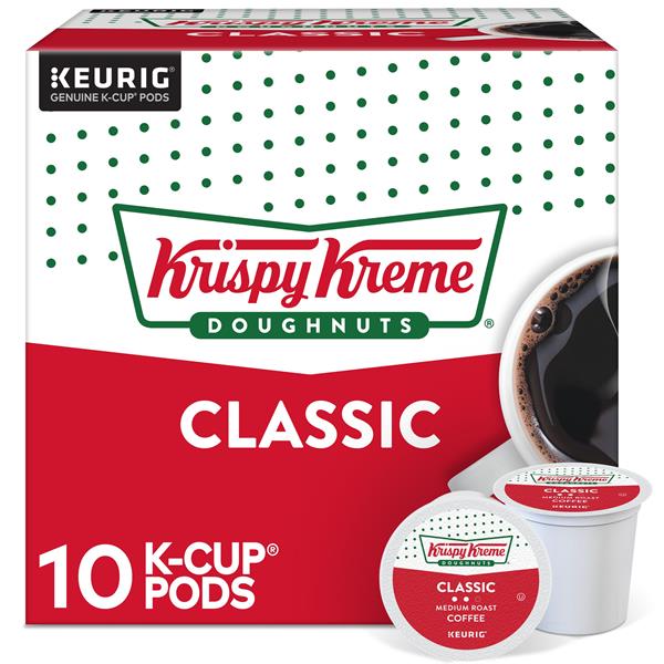 Krispy Kreme Classic Keurig Single-Serve K-Cup Pods, Medium Roast