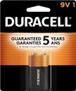 Duracell Coppertop 9V Alkaline Batteries