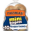Thomas' Everything Mini Bagels, 10 count