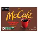 McCafe Premium Roast Medium Coffee, Single Serve Keurig K-Cup Pods, 10ct