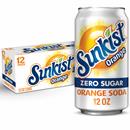 Sunkist Zero Sugar Orange Soda 12 Pack