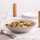 Hy-Vee Seasons 13 In. Serving Bowl in Chateau Gray