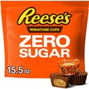Reese's Zero Sugar Miniatures Chocolate Peanut Butter Cups