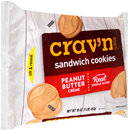 Crav'n Flavor Peanut Butter Creme Sandwich Cookies