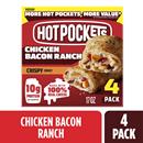 Hot Pockets Chicken Bacon Ranch, Crispy Crust, 4Ct