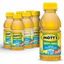 Mott's 100% Apple White Grape Juice 6 Pack