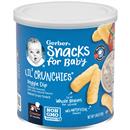Gerber Snacks for Baby Lil Crunchies Veggie Dip Puffs, 1.48 oz Canister