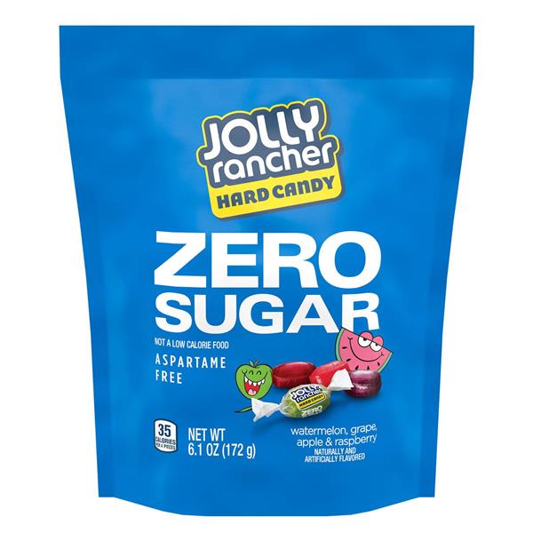 hakkacandyland　0710 Jolly Rancher Zero Sugar Assorted Fruit Flavored Hard Candy | Hy