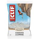 CLIF BAR - Cookies & Creme Flavor - Made with Organic Oats - Energy Bars - Non-GMO - Plant Based Protein Bar
