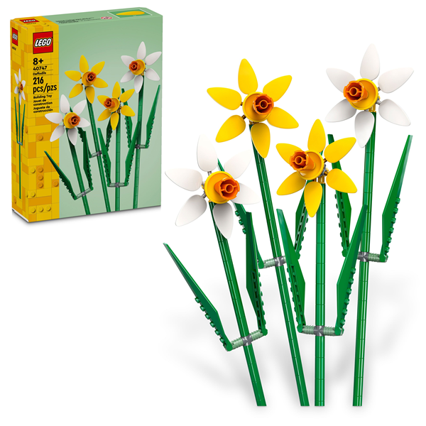 LEGO Daffodils, 40747, 216 Pieces, 8+ | Hy-Vee Aisles Online