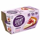 Dannon Light + Fit Greek Strawberry Cheesecake Fat Free Yogurt