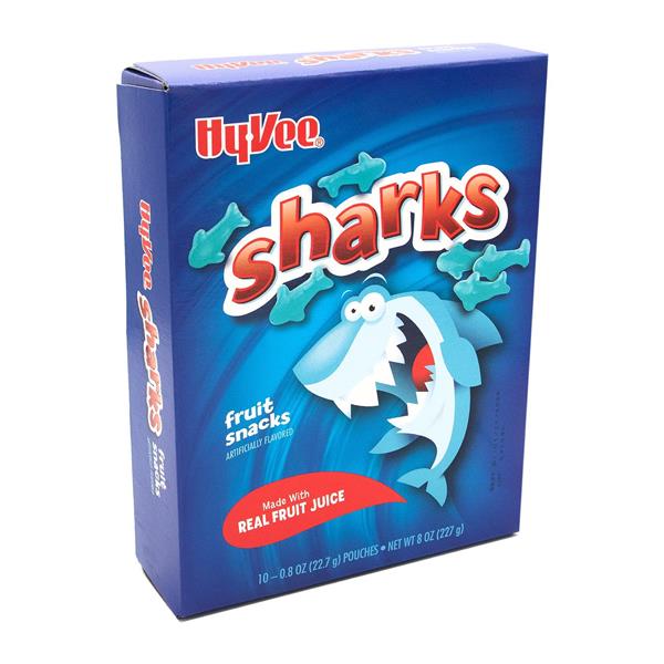 sharks fruit snacks