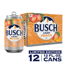 Busch Light Peach Beer 12Pk