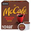 McCafe Premium Roast Coffee, Single Serve Keurig K-Cup Pods, Medium Roast, 10 Count