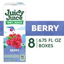 Juicy Juice 100% Juice, Berry, 8 Count