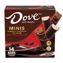 Dove Minis Dark Chocolate with Vanilla and Chocolate Ice Cream 14Ct